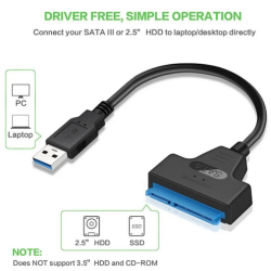 CABO USB COM ADAPTADORE SATAA
