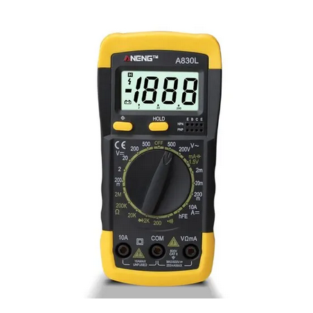 MULTIMETRO DIGITAL AL830