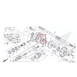 ROLAMENTO DIFERANCIAL TRAS 35X60X14