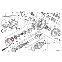 RETENTOR PINHAO TRASEIRO TRX420 2014