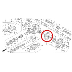 COROA DIF TRAS TRX420