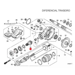 PINHAO DIF TRAS TRX420