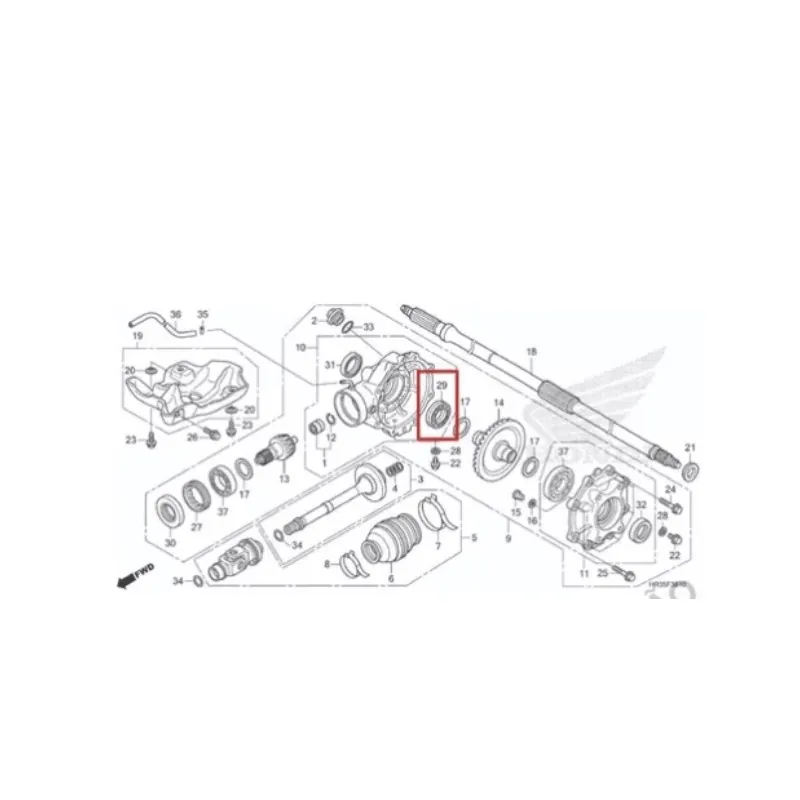 Rolamento Diferencial Traseiro 35X60X14 – foto 4